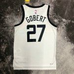 NBA 27 Gobert Timberwolves 2022-23 city Maillot imprimé